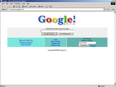Google em 1998