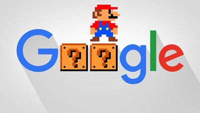 Easter Egg do Google "Super Mario Bros."